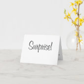 サプライズ!姉妹のベビースキャンのお知らせ カード (黄色い花)