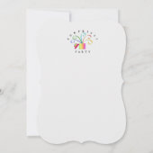 サプライズ！40歳誕生日パーティー 招待状 (裏面)