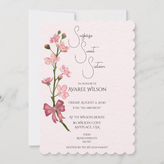 サプライズSweet sixteen (正面)