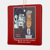 サプライチェーンセラミックオーナメント セラミックオーナメント (左)