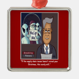 サプライチェーンメタル休日オーナメント メタルオーナメント