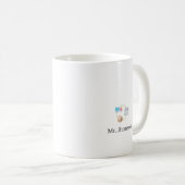 サプライチェーン分析担当者 名前入りギフト コーヒーマグカップ (正面右)