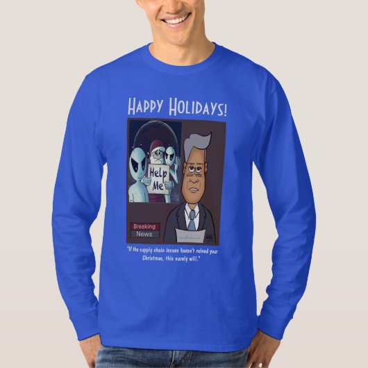 サプライチェーン長袖Tシャツ Tシャツ (正面)