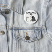 サプル自然活おもしろい性猫パン 缶バッジ (インサイチュ)