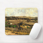 サベストインプロヴァンスモンマジュールbyビンセント・ヴァン・ゴッホ マウスパッド (マウス)