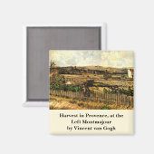 サベストインプロヴァンスモンマジュールbyビンセント・ヴァン・ゴッホ マグネット (正面/裏面)