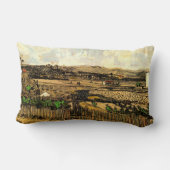 サベストインプロヴァンスモンマジュールbyビンセント・ヴァン・ゴッホ ランバークッション (裏面)