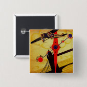 サベナアールデココンパス 缶バッジ (正面&裏面)