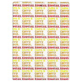 サベリー、チップス、カレーソース。 クリップボード (裏面)