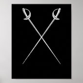 サベルフェンシング剣武術アーツフェンサーデュエル ポスター (正面)