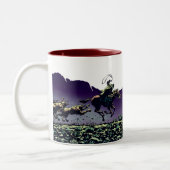 サベージのコーヒーマグ ツートーンマグカップ (左)