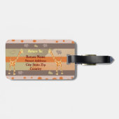 サベージサファリブリスズ旅行 ラゲッジタグ (裏面横)