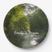 サベージパークのリトルパトゥキシェント川 ペーパープレート (正面)