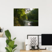 サベージパークのリトルパトゥキシェント川 ポスター (ホームオフィス)