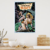 サベージ美しいポスター ポスター (キッチン)