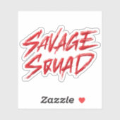 サベージ部隊 シール (シート)