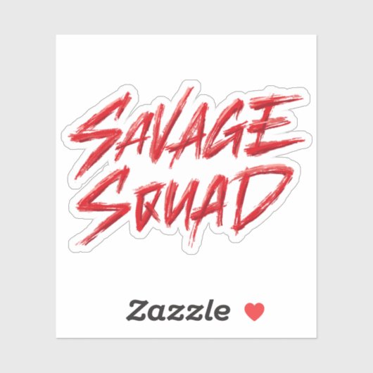 サベージ部隊 シール (シート)