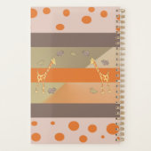 サベージ・サファリの動物 プランナー手帳 (裏面)