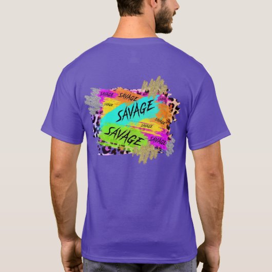 サベージ・サベイジズ Tシャツ (裏面)