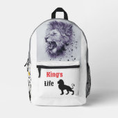 サベージ・バックパック プリントバックパック (正面)