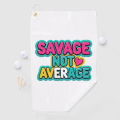 サベージNOT AVERAGEゴルフ ゴルフタオル (インサイチュ)