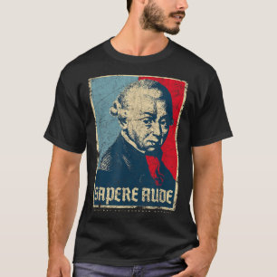 サペレオーデインマニュエルカント超越主義哲学 Tシャツ