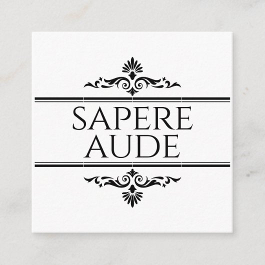 サペレオーデ エンクロージャーカード (正面)