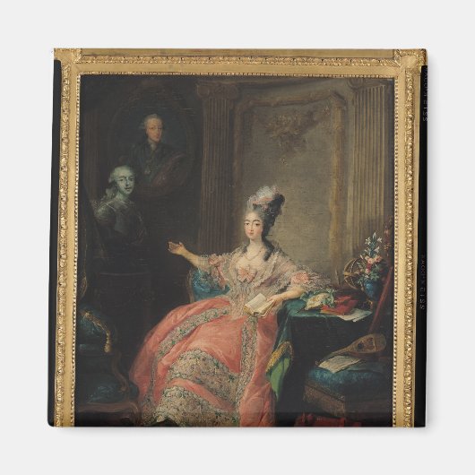 サボイのルイーズ・マリー・ジョセフィン マグネット (正面)