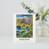 サボイフランスヴィンテージポスター1946 ポストカード (スタンド正面)