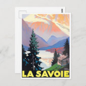 サボイフランスヴィンテージ旅行 ポストカード (正面/裏面)