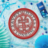 サボイホテルロンドン紙プレート ペーパープレート (パーティー)