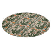 サボカラフルテン模様 カッティングボード (角)