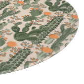 サボカラフルテン模様 カッティングボード (角)