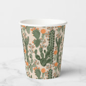 サボカラフルテン模様 紙コップ (裏面)