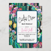 サボクルー – バッハパーティの招待状 招待状 (正面/裏面)