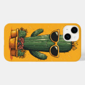 サボクールテン（サングラスと花） Case-Mate iPhoneケース (裏面 (横))