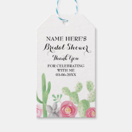 サボサンキューラベルフィエスタメキシコブライダルシャワー ギフトタグ