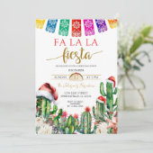 サボサンタメキシカンドホリデーフィエスタパーティー 招待状 (スタンド正面)