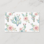 サボスおむつラッフルチケット 名刺 (裏面)