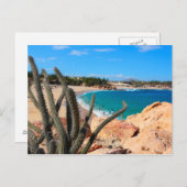 サボスオンロッキーヒルトップオーバーサンディビーチ ポストカード (正面/裏面)