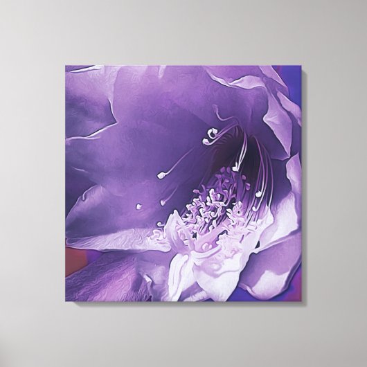 サボスオーキッドインディゴTouch キャンバスプリント (正面)