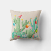 サボスデザートホリデークリスマスサウスウエストデコール クッション (裏面)