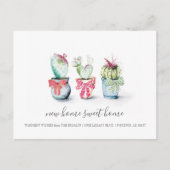 サボスニューホームスイートホームムービングアナウンスメント ポストカード (正面)