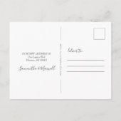 サボスニューホームホリデームービングアナウンセツ ポストカード (裏面)