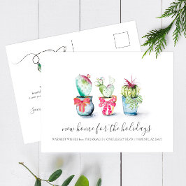 サボスニューホームホリデームービングアナウンセツ ポストカード