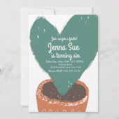 サボスハートプラントフィエスタ誕生日クラフト (正面)