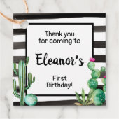 サボスフィエスタオヴィルメッセージカードバースデーパーティーボーイ フェイバータグ (正面)