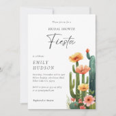 サボスフィエスタフローラブライダルシャワー 招待状 (正面)