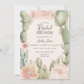 サボスフィエスタブライダルシャワーデザートシャワー 招待状 (正面)