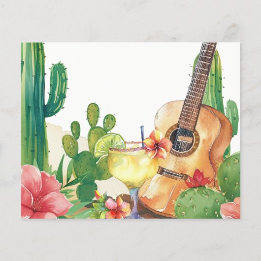 サボスフィエスタブライダルシャワーレシピカード (裏面)